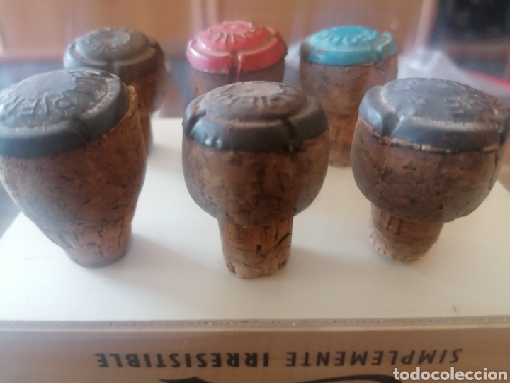 Coleccionismo de cava: 6 chapas entalladas de cava - Foto 3