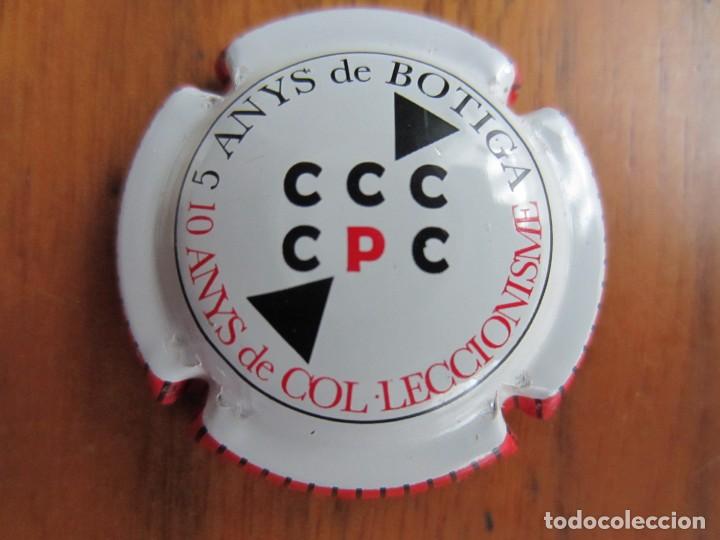 Coleccionismo de cava: PLACA CHAPA DE CAVA CCC CPC - Foto 1