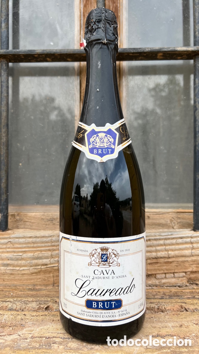 Coleccionismo de cava: BOTELLA CAVA LAUREADO BRUT - Foto 1