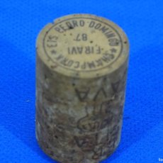 Coleccionismo de cava: TAPÓN CAVA PEDRO DOMINGO. CHAMPCORK. FIRAVI 87. 5X3X3 CM.. Lote 374103964