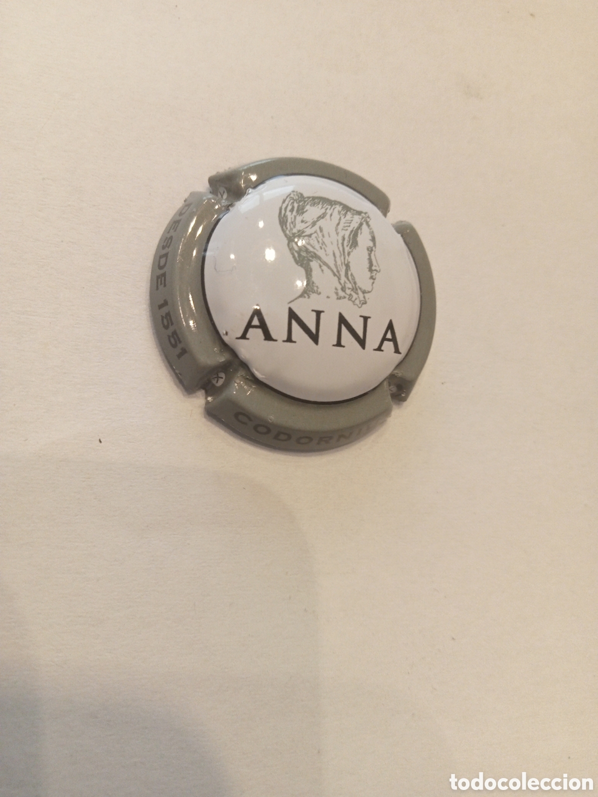 Coleccionismo de cava: placa cava anna de codorniu - Foto 1