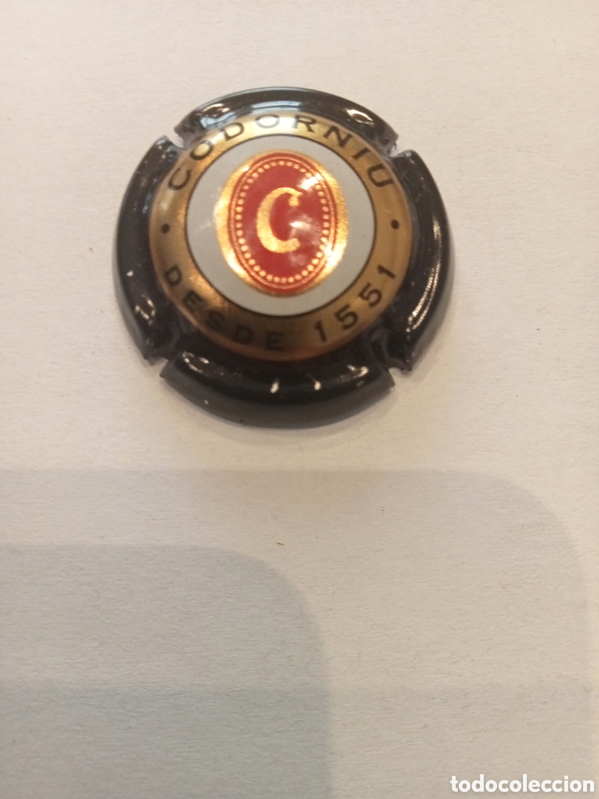 Coleccionismo de cava: placa cava codorniu desde 1551 - Foto 1