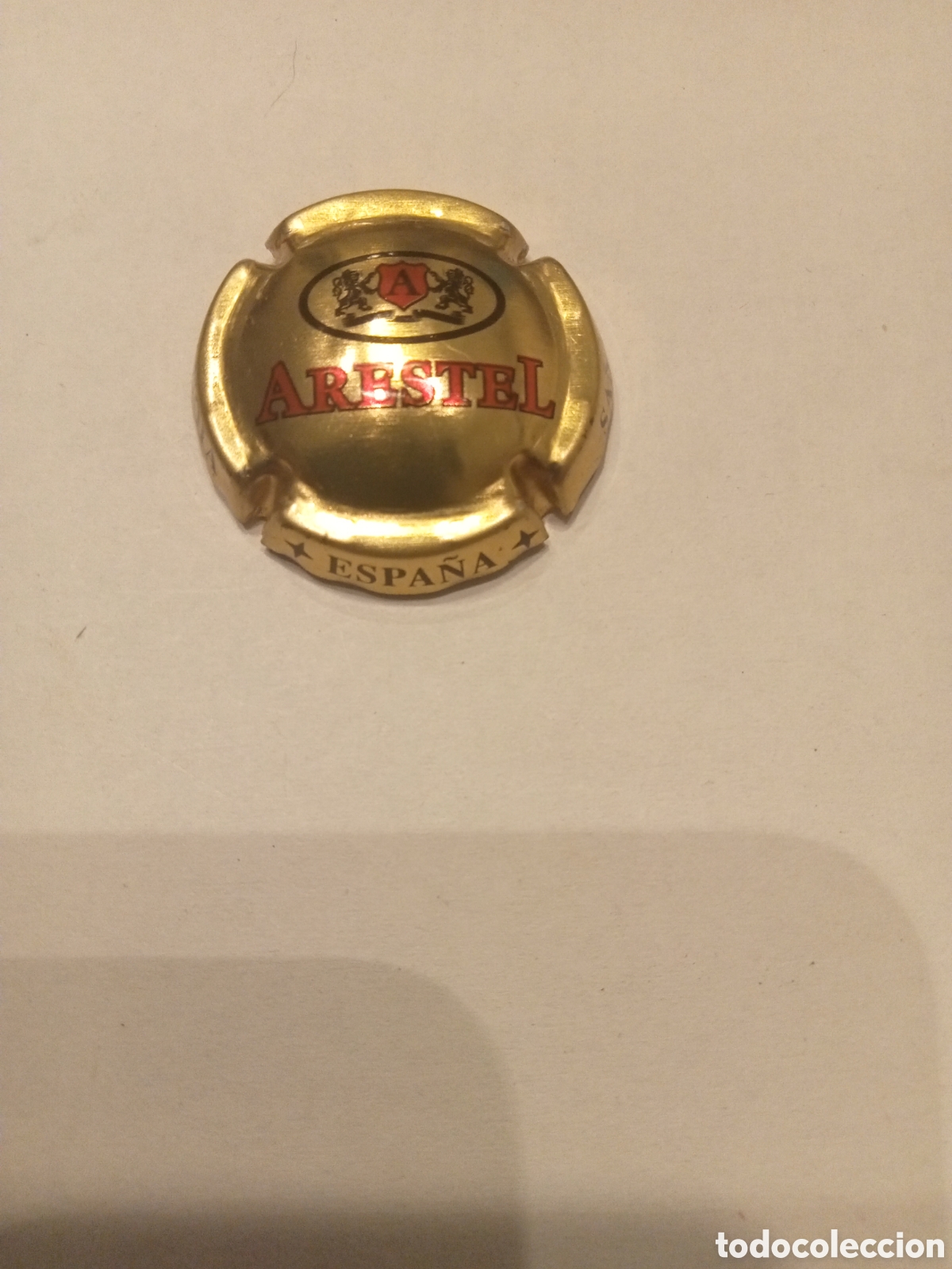 Coleccionismo de cava: placa cava Arestel Sant Sadurni dAnoia - Foto 1