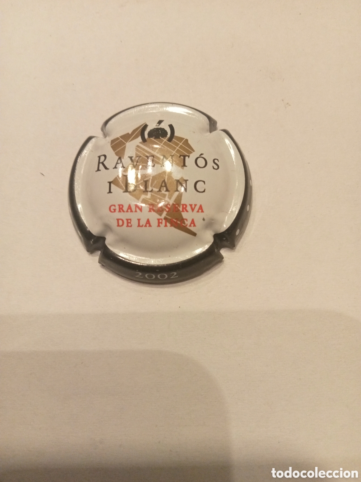 Coleccionismo de cava: placa cava raventos i blanc - Foto 1