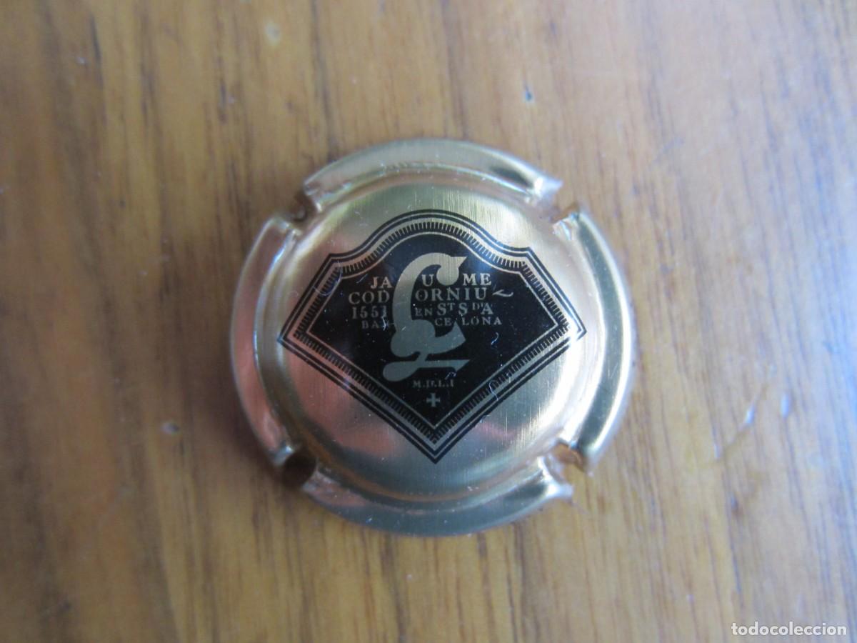 Coleccionismo de cava: PLACA CHAPA DE CAVA CODORNIU-RAVENTOS - Foto 1