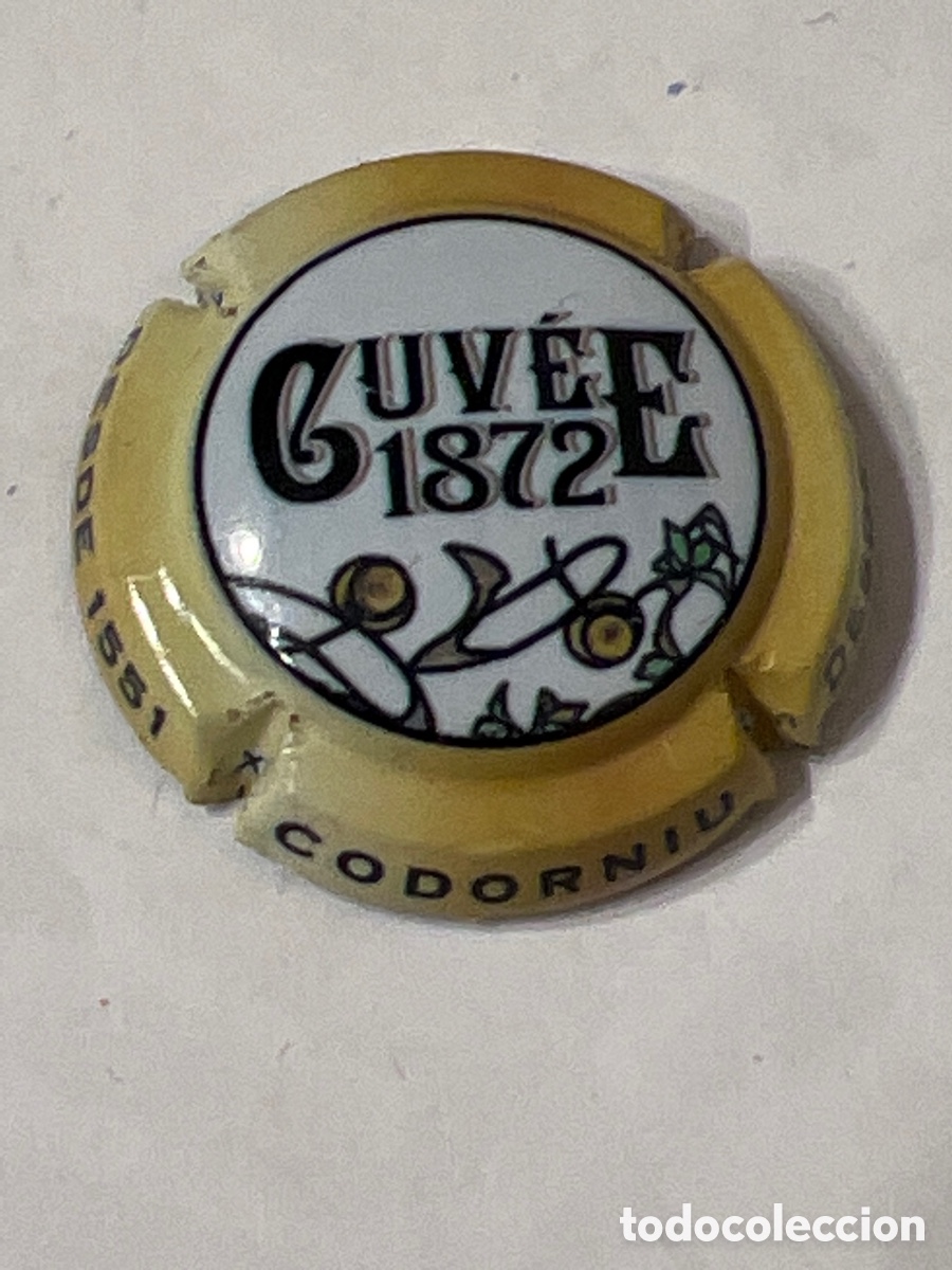 Coleccionismo de cava: T400. PLACA DE CAVA CODORNIU - Foto 1