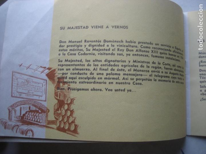 Coleccionismo de cava: Codorniu. 1962. Charlando sobre la marcha - Foto 5