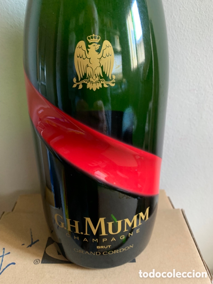 Coleccionismo de cava: BOTELLA PREMIUM DE CHAMPAGNE G.H.MUMM. - Foto 3