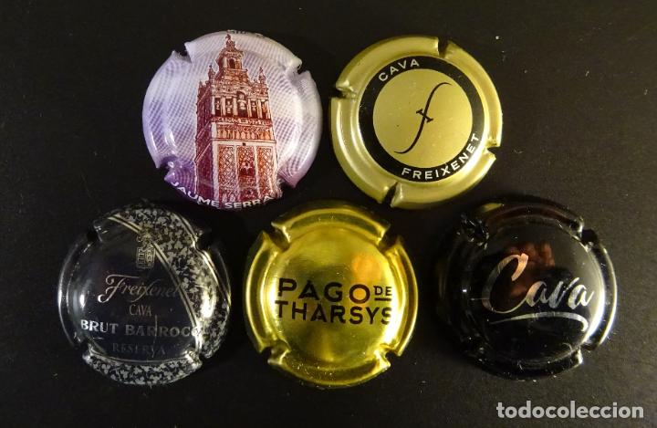 Coleccionismo de cava: LOTE CINCO PLACAS DE CAVA - Foto 1