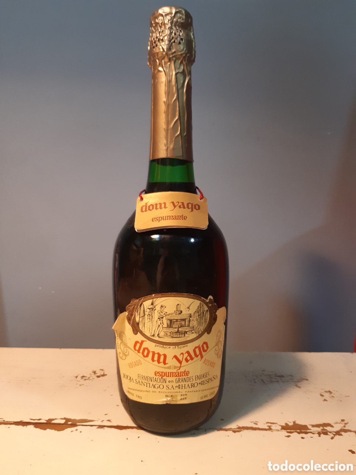 Coleccionismo de cava: BOTELLA DOM YAGO ESPUMOSO - Foto 2