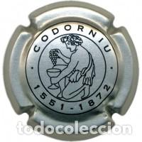 Coleccionismo de cava: PLACA CHAPA CAVA - Codorniu - plateada **co - Foto 1