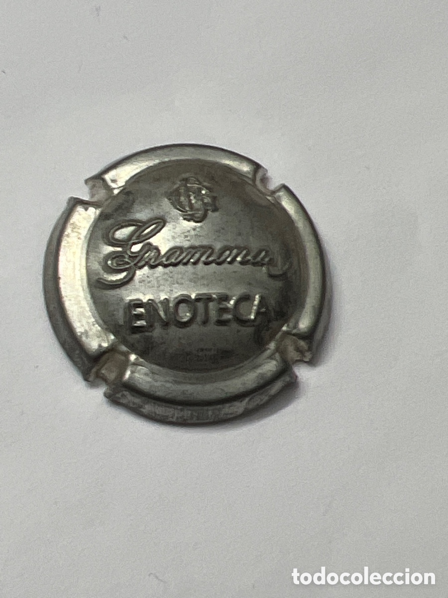 Coleccionismo de cava: Z1. PLACA DE CAVA GRAMONA ENOTECA - Foto 1