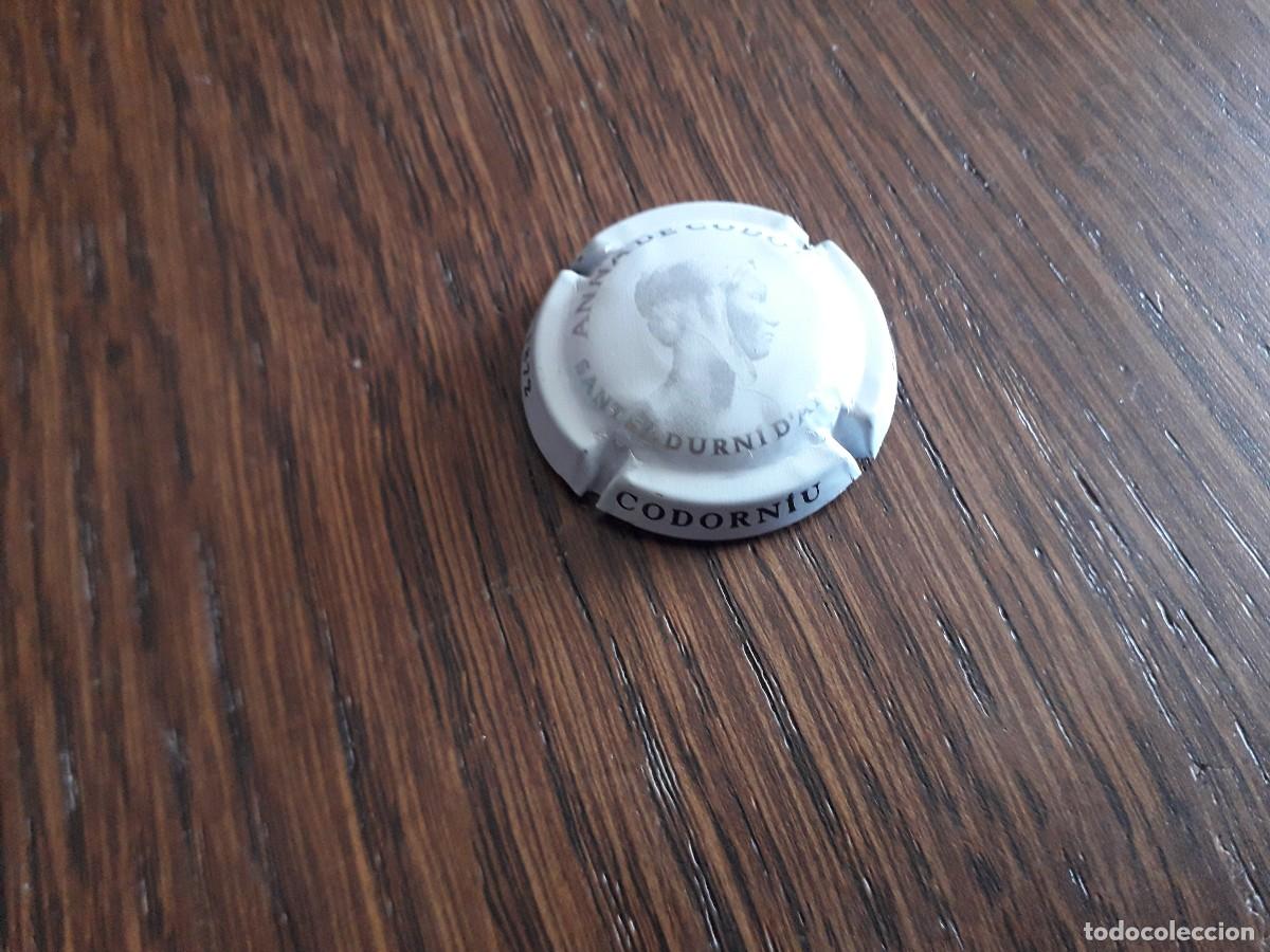 Coleccionismo de cava: placa chapa de cava, Codorniu-Ravent&oacute;s. - Foto 2