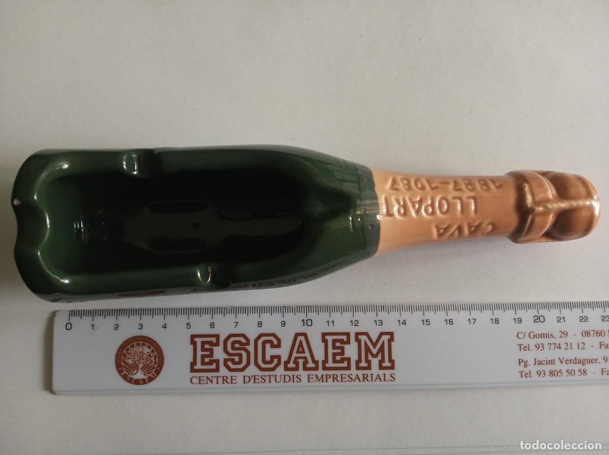 Coleccionismo de cava: Botella LLopart forma cenicero - Foto 1