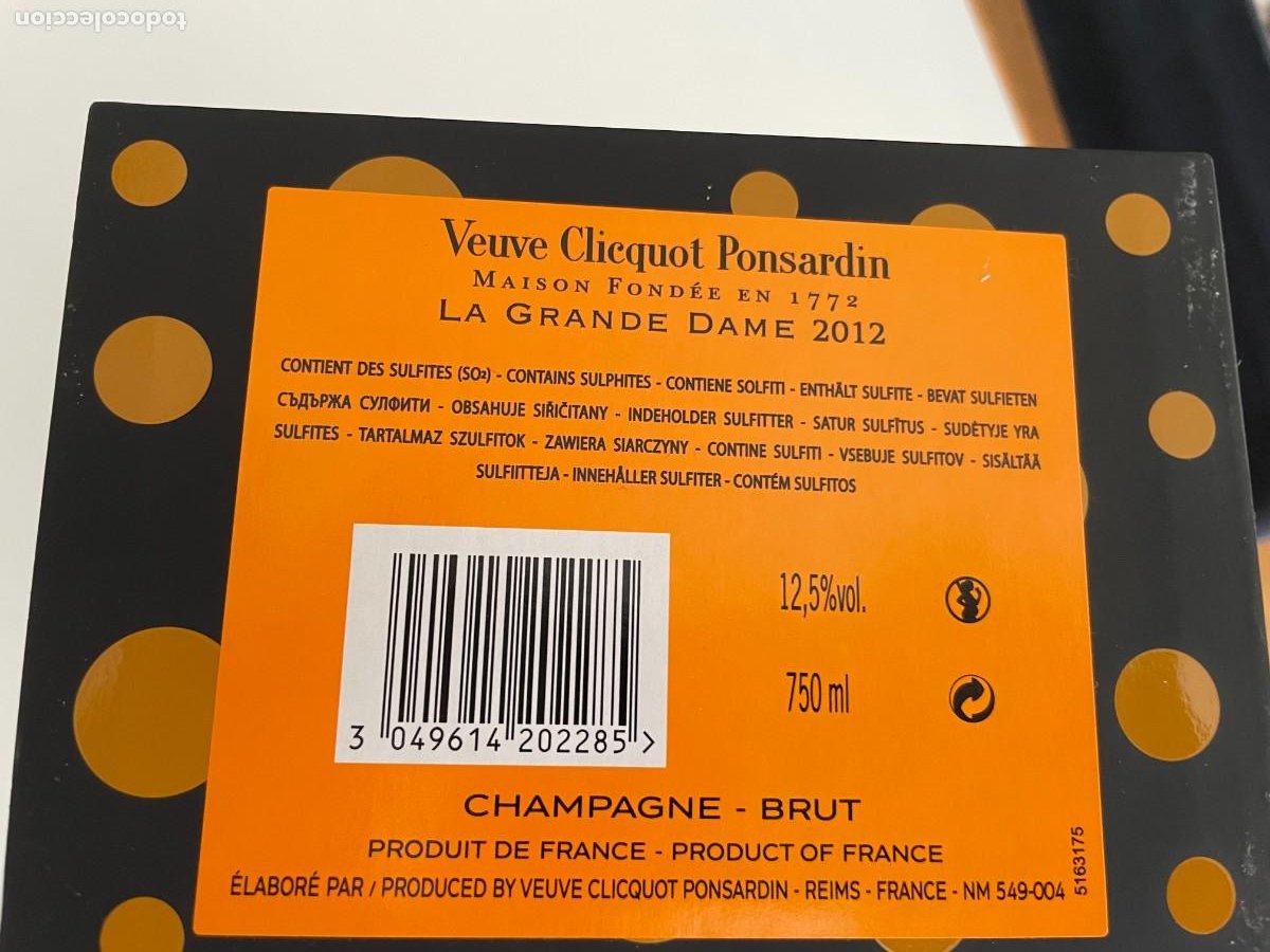 Buy Veuve Clicquot Grande Dame Edicion Yayoi Kusama