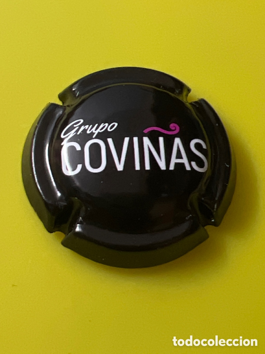 Coleccionismo de cava: C1234. PLACA DE CAVA AUTON&Oacute;MICA - COVI&Ntilde;AS - E - Foto 1