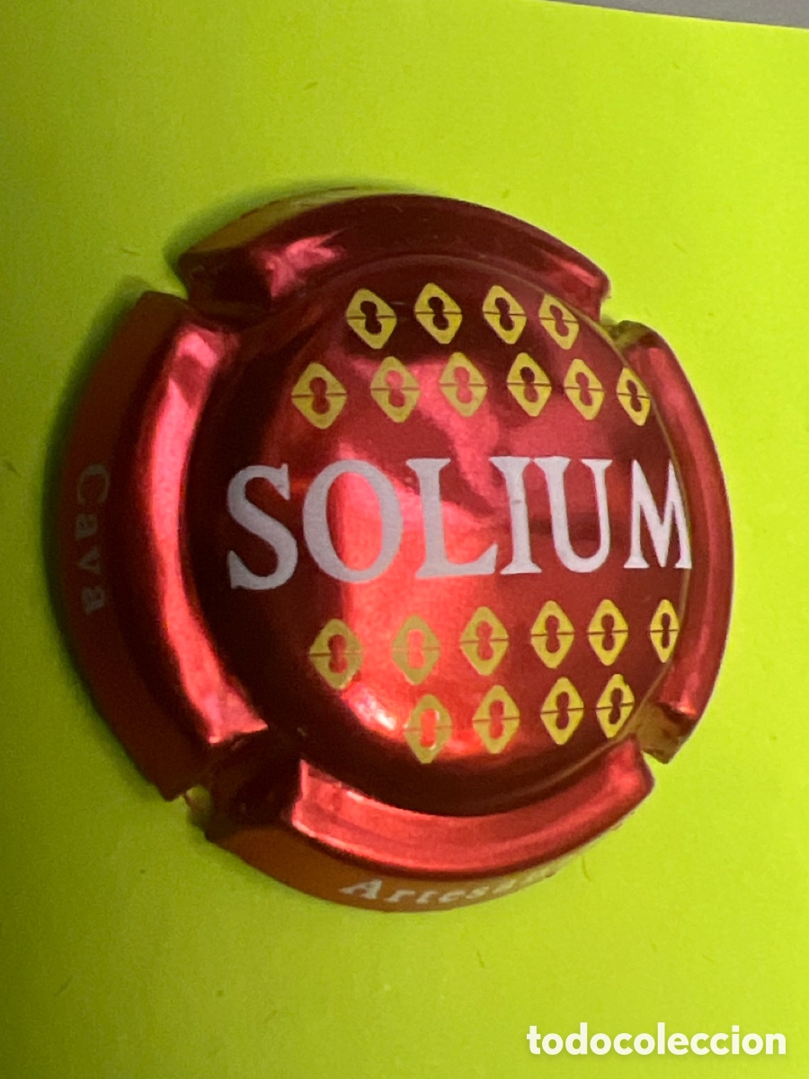 Collectionnisme de cava: T1/T124.PLACA DE CAVA - SOLIUM