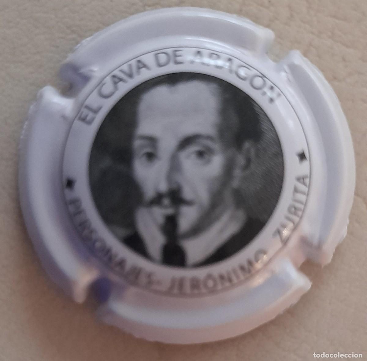 Coleccionismo de cava: PLACA CAVA DE ARAGON JER&Oacute;NIMO ZURITA - Foto 1