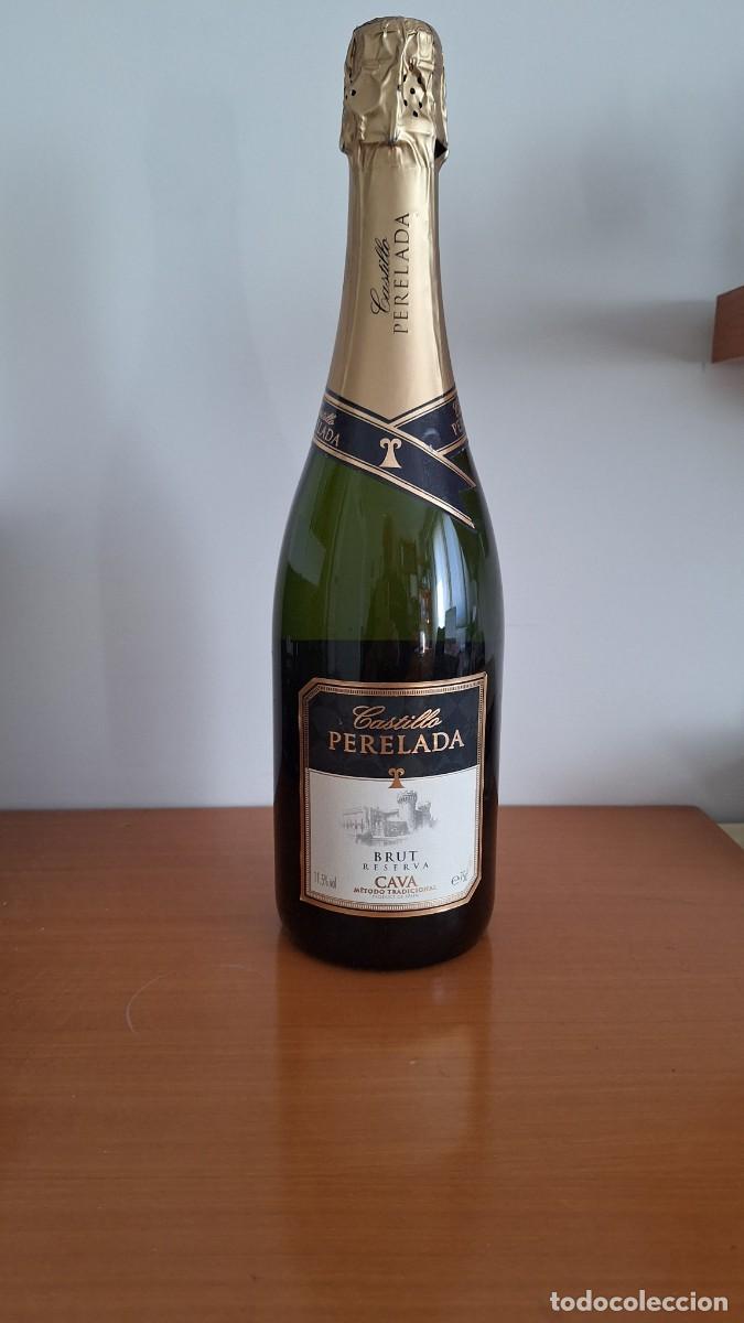 Coleccionismo de cava: Botella Cava, Castillo Perelada, Brut Reserva, Numerada - Foto 1