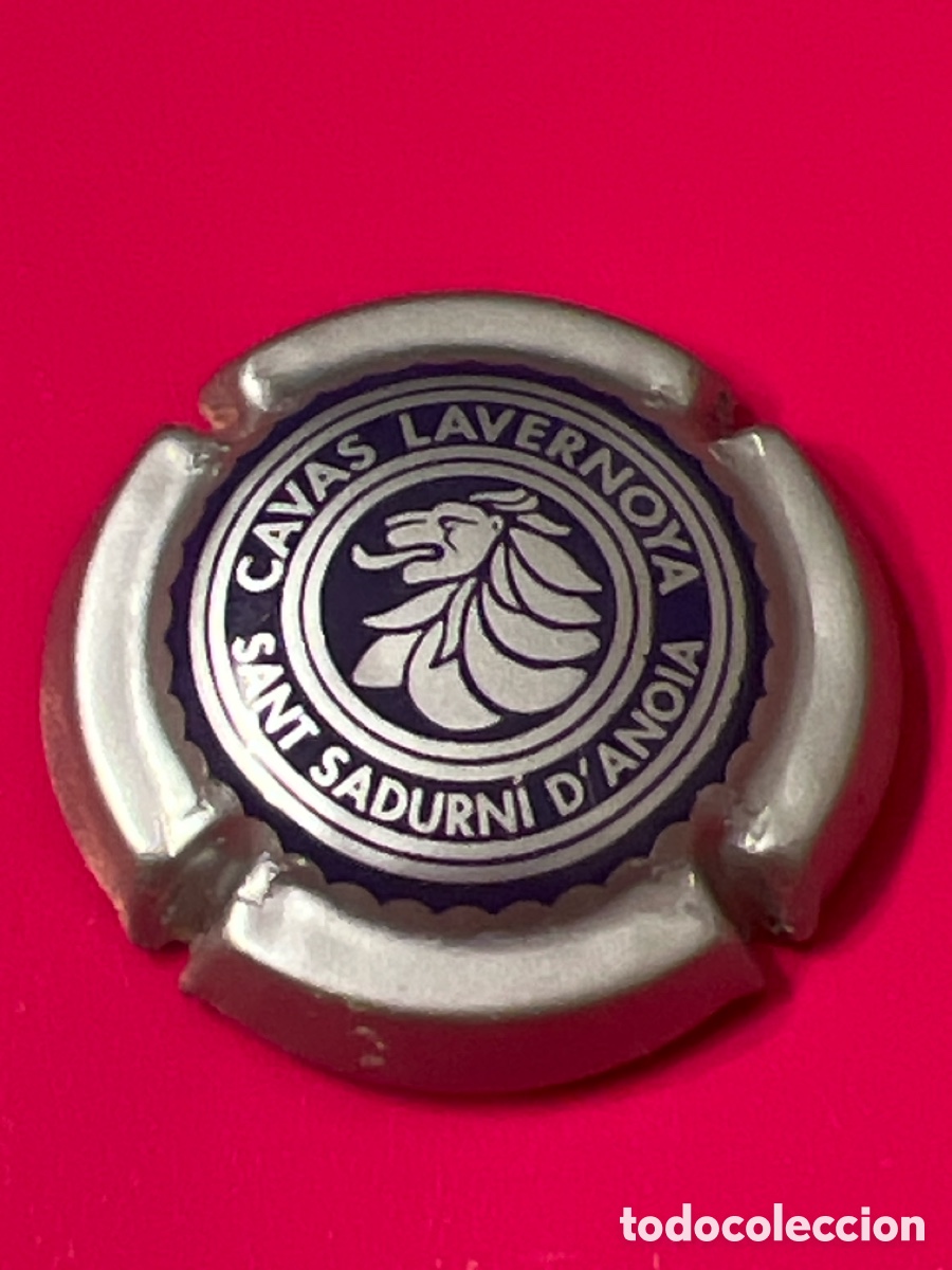 Coleccionismo de cava: Z231. PLACA DE CAVA - Cavas Lavernoya - Foto 2