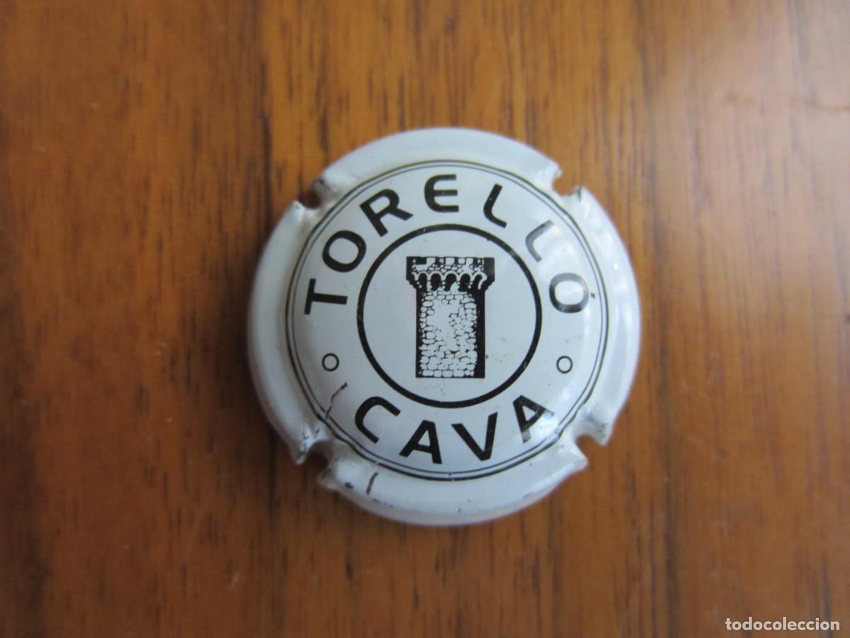 Coleccionismo de cava: PLACA CHAPA DE CAVA TORELLO - Foto 1