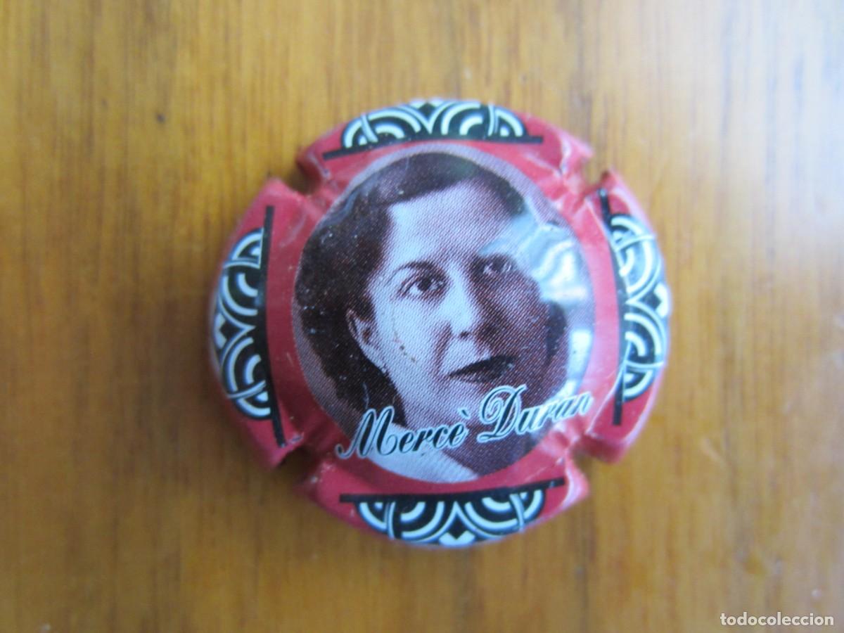 Coleccionismo de cava: PLACA CHAPA DE CAVA-MERCE DURAN - Foto 1
