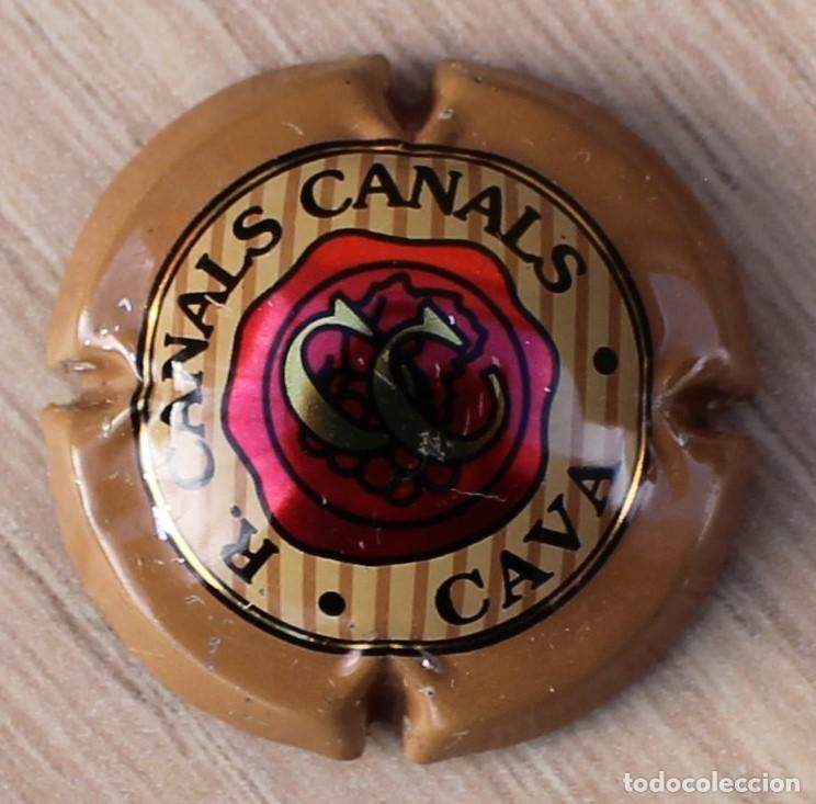 Coleccionismo de cava: PLACA CHAPA DE CAVA - R. CANALS CANALS - Foto 1