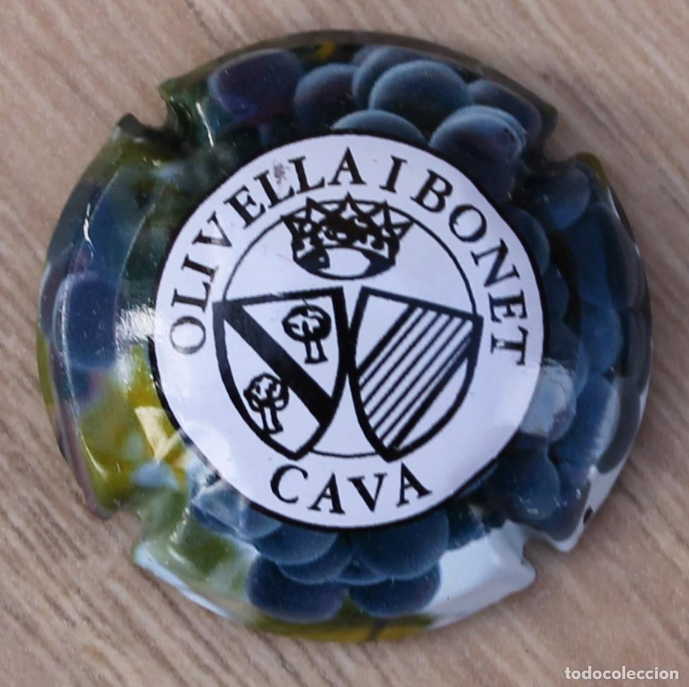Coleccionismo de cava: PLACA CHAPA DE CAVA - OLIVELLA I BONET - Foto 1