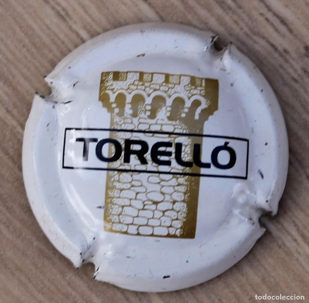 Coleccionismo de cava: PLACA CHAPA DE CAVA - TORELLO - Foto 1