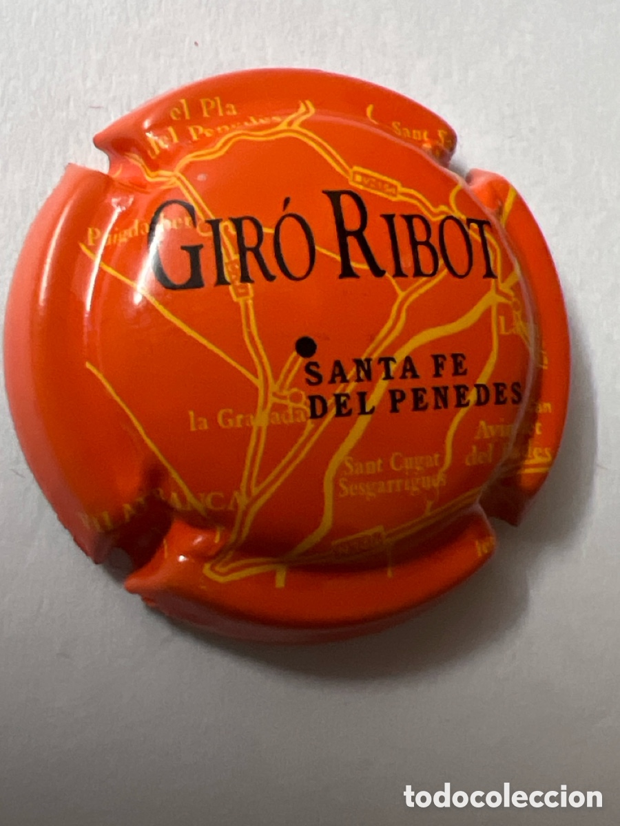 Coleccionismo de cava: M693. PLACA DE CAVA - GIRO RIBOT - Foto 1