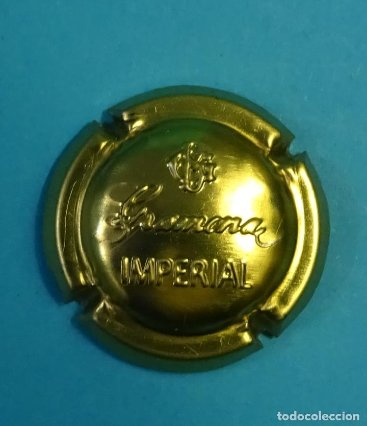 Coleccionismo de cava: CHAPA / PLACA CAVA GRAMONA IMPERIAL - Foto 1