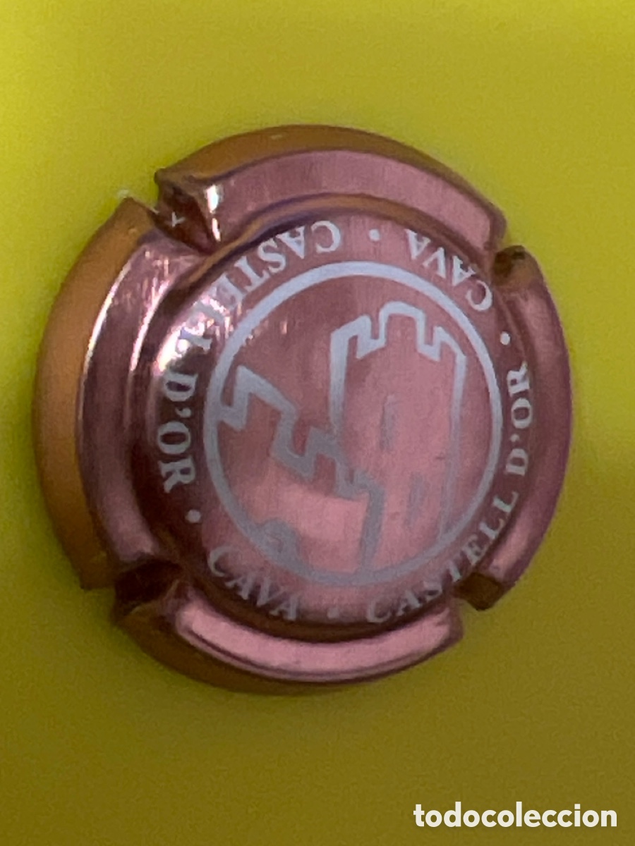 Coleccionismo de cava: A11. PLACA DE CAVA - CASTELL D&rsquo;OR - Foto 1