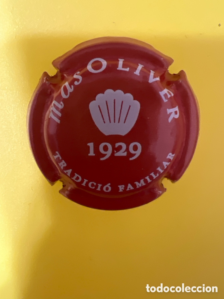 Coleccionismo de cava: T1728. PLACA DE CAVA -M&Aacute;S OLIVER - Foto 3
