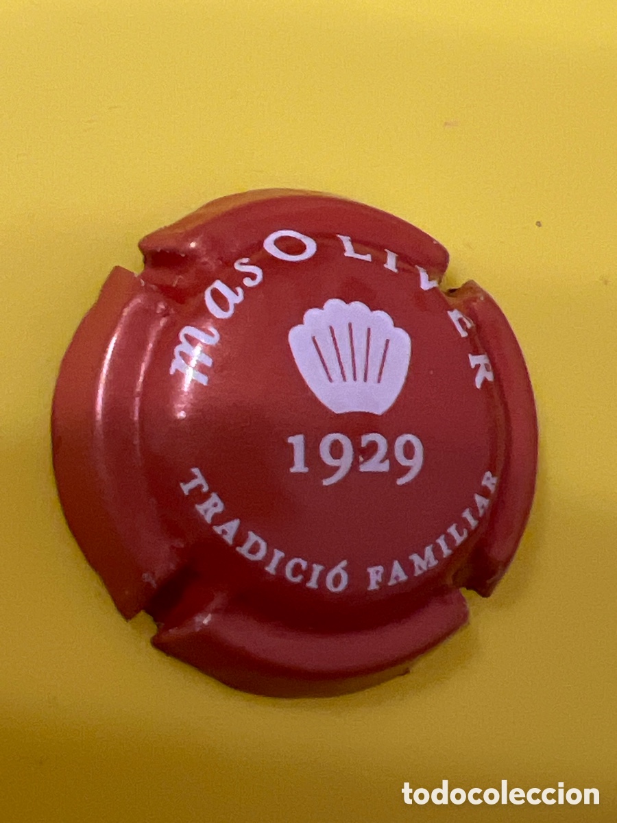 Coleccionismo de cava: T1728. PLACA DE CAVA -M&Aacute;S OLIVER - Foto 1