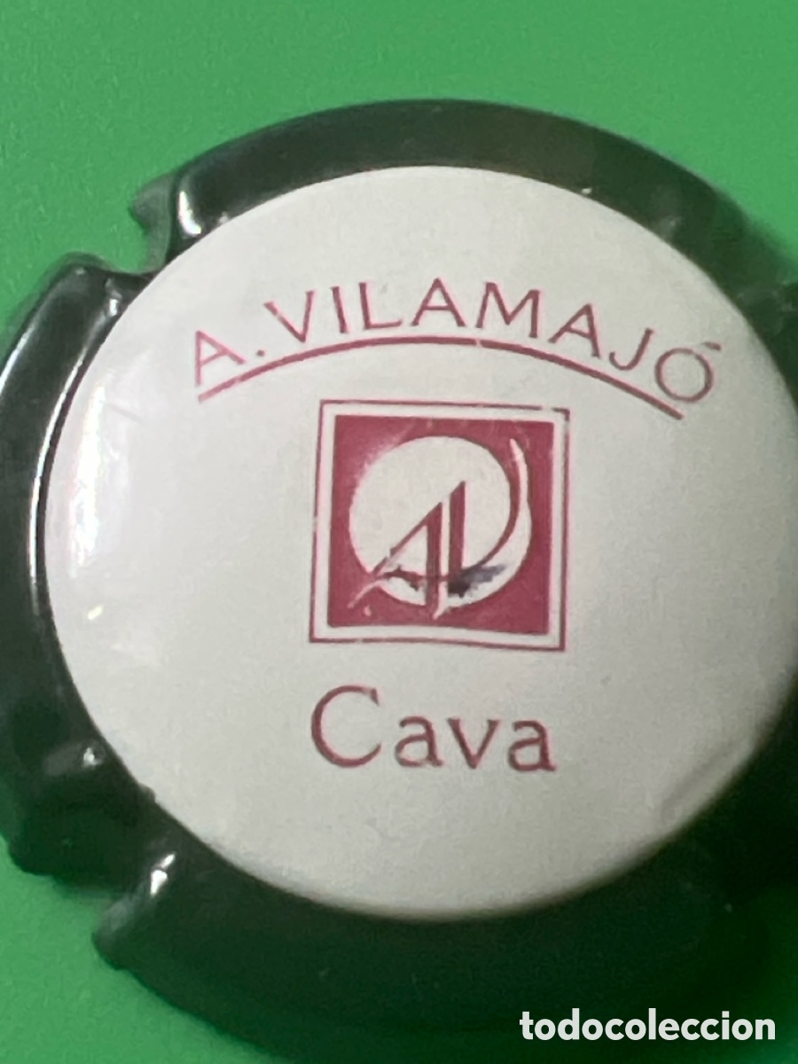 Coleccionismo de cava: C654. PLACA DE CAVA - VILAMAJO - Foto 2