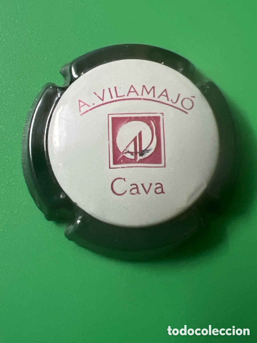 Coleccionismo de cava: C654. PLACA DE CAVA - VILAMAJO - Foto 1