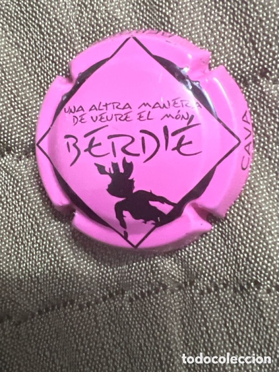 Coleccionismo de cava: F829. PLACA DE CAVA - BERDIE ROMAGOSA - Foto 2