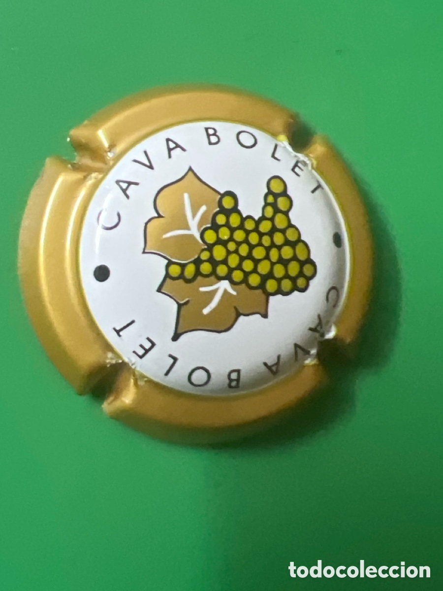 Coleccionismo de cava: F839. PLACA DE CAVA - BOLET - Foto 1