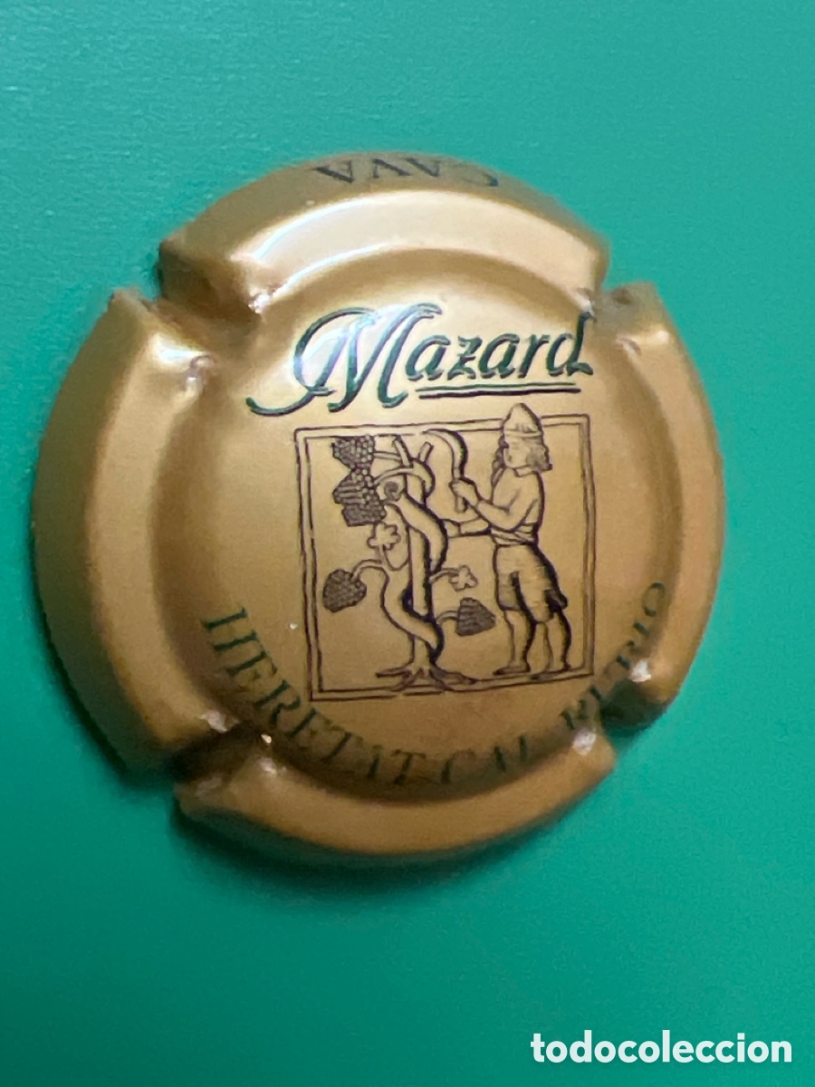 Coleccionismo de cava: F935. PLACA DE CAVA - MAZARD - Foto 1