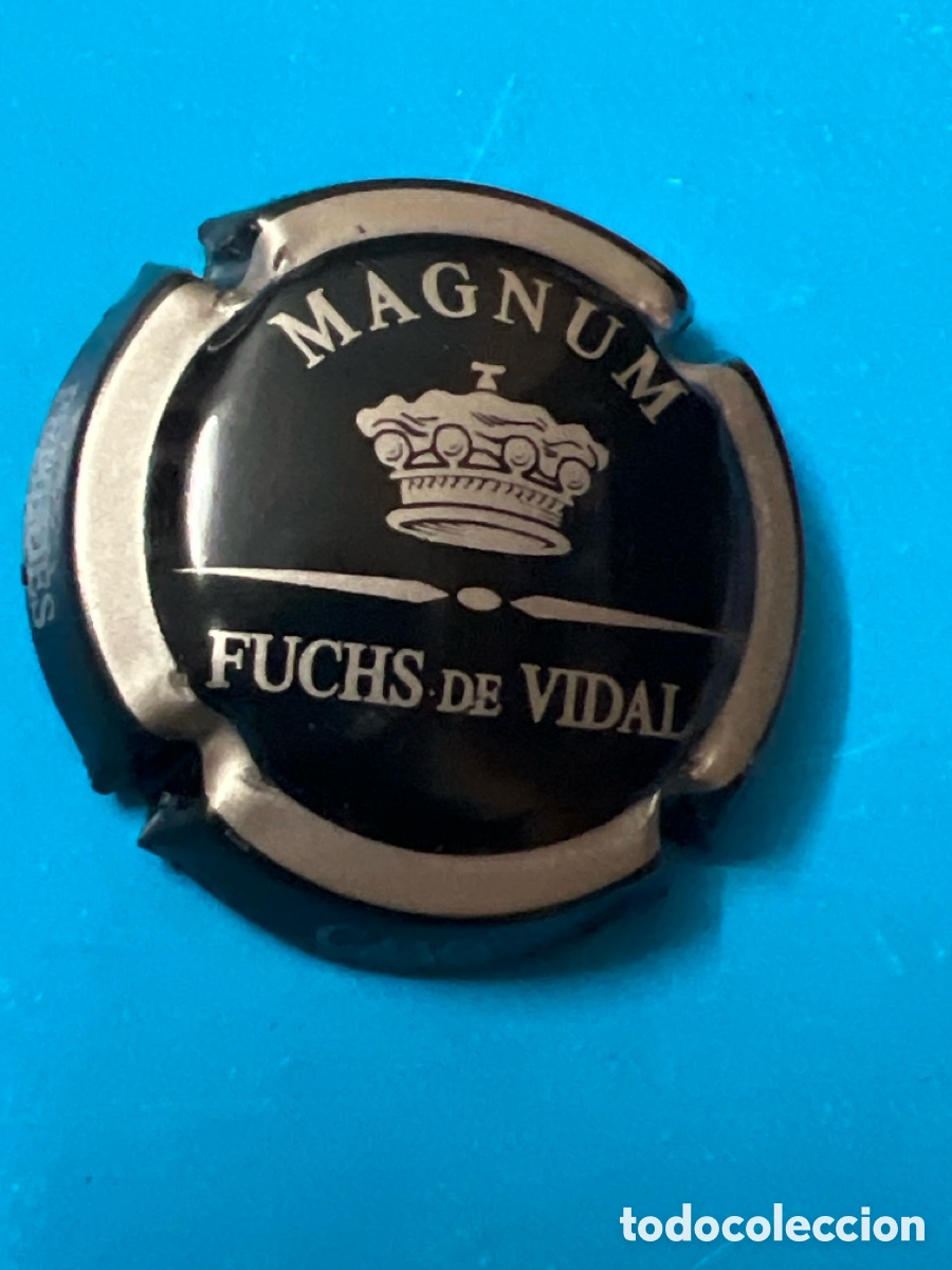 Coleccionismo de cava: M870. PLACA DE CAVA - FUCHS DE VIDAL - Foto 1