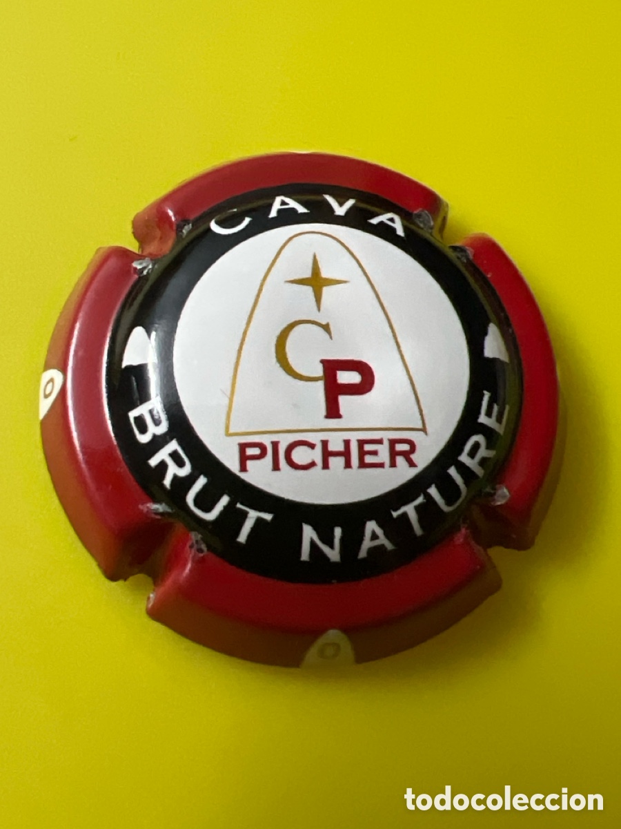 Coleccionismo de cava: F56. PLACA DE CAVA - PICHER - Foto 1