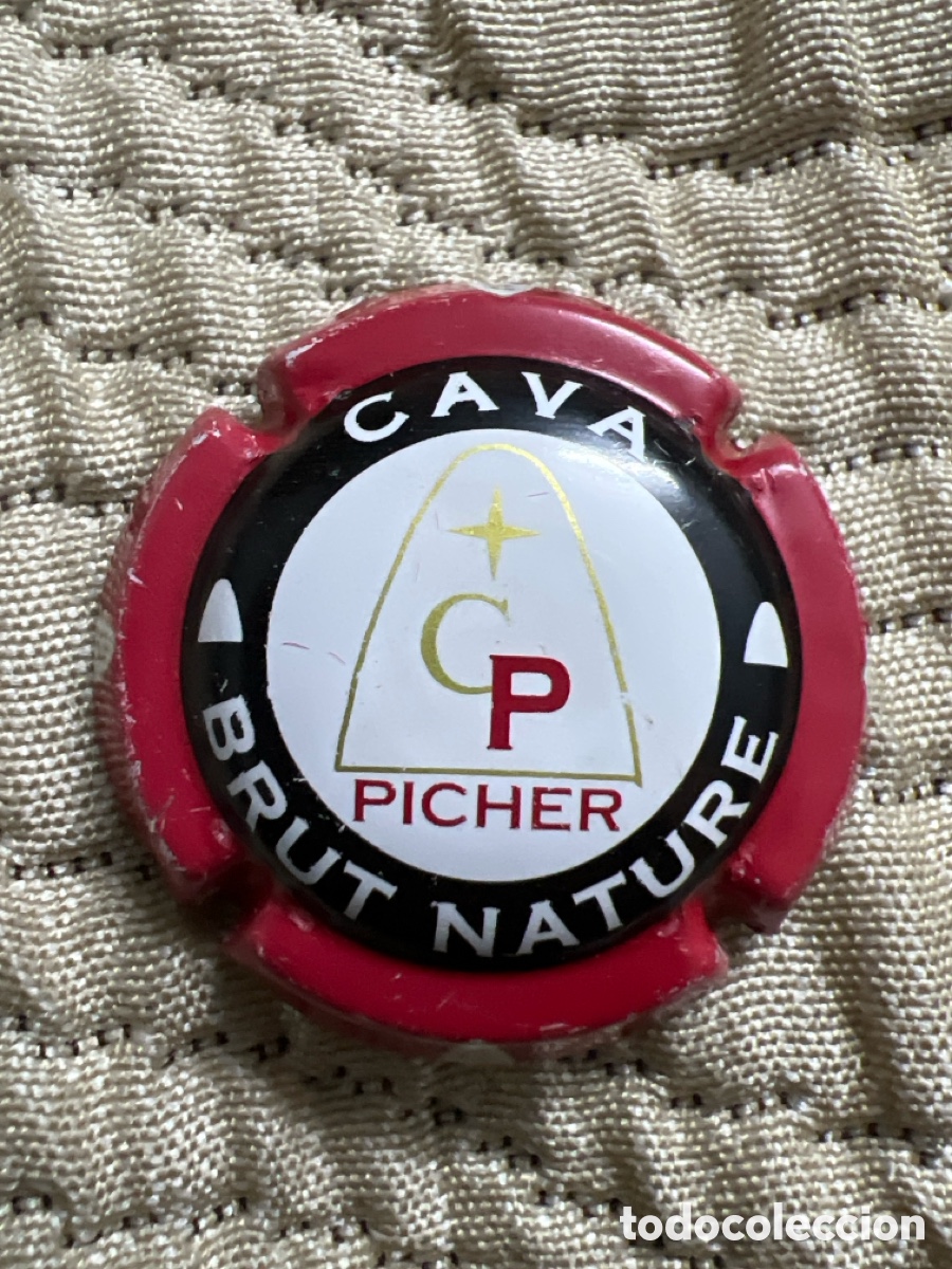 Coleccionismo de cava: F58. PLACA DE CAVA - PICHER - Foto 2