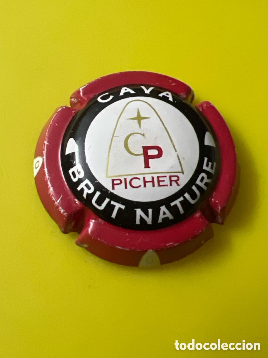 Coleccionismo de cava: F58. PLACA DE CAVA - PICHER - Foto 1