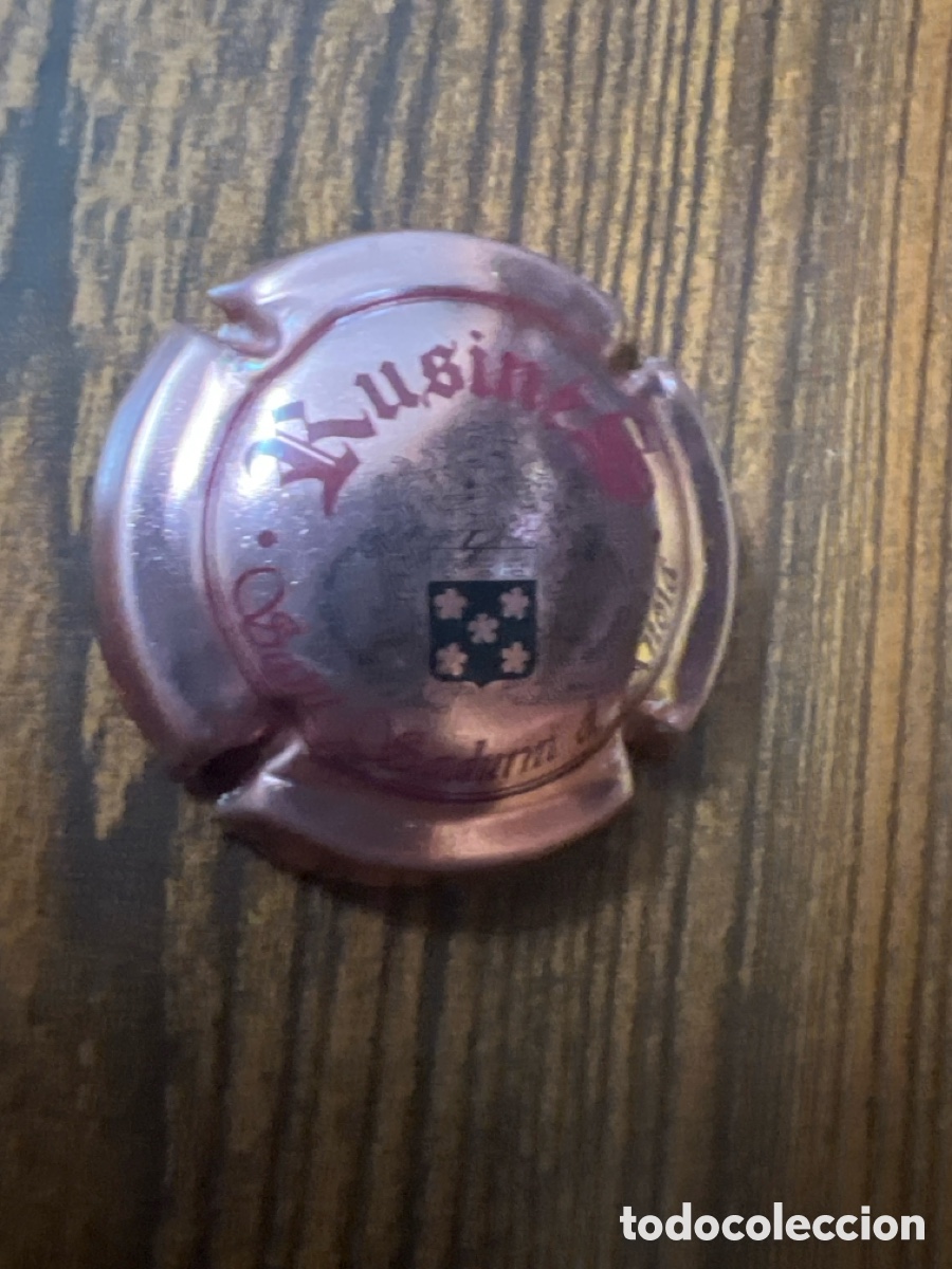 Coleccionismo de cava: F336. PLACA DE CAVA - RUSINES - Foto 1