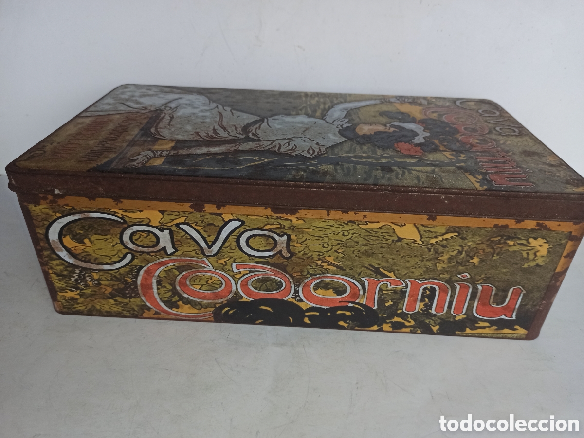 Coleccionismo de cava: Lata Codorn&iacute;u con sus botellas - Foto 3