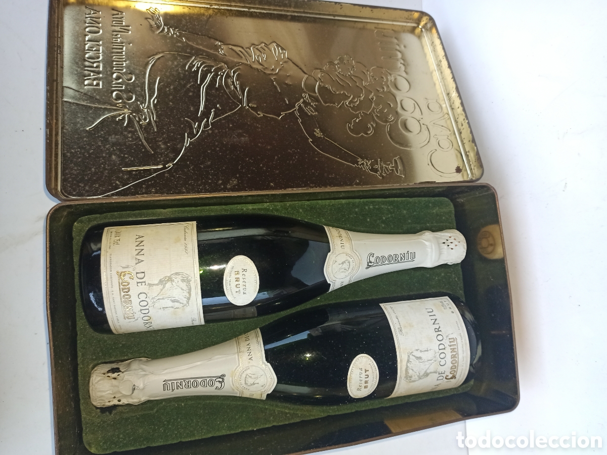 Coleccionismo de cava: Lata Codorn&iacute;u con sus botellas - Foto 7