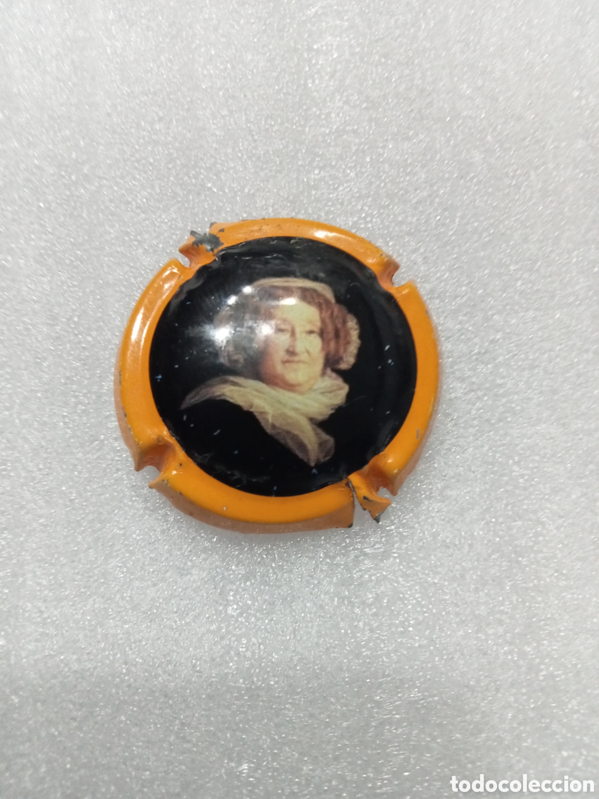 Coleccionismo de cava: placa champagne Veuve Clicquot - Foto 1
