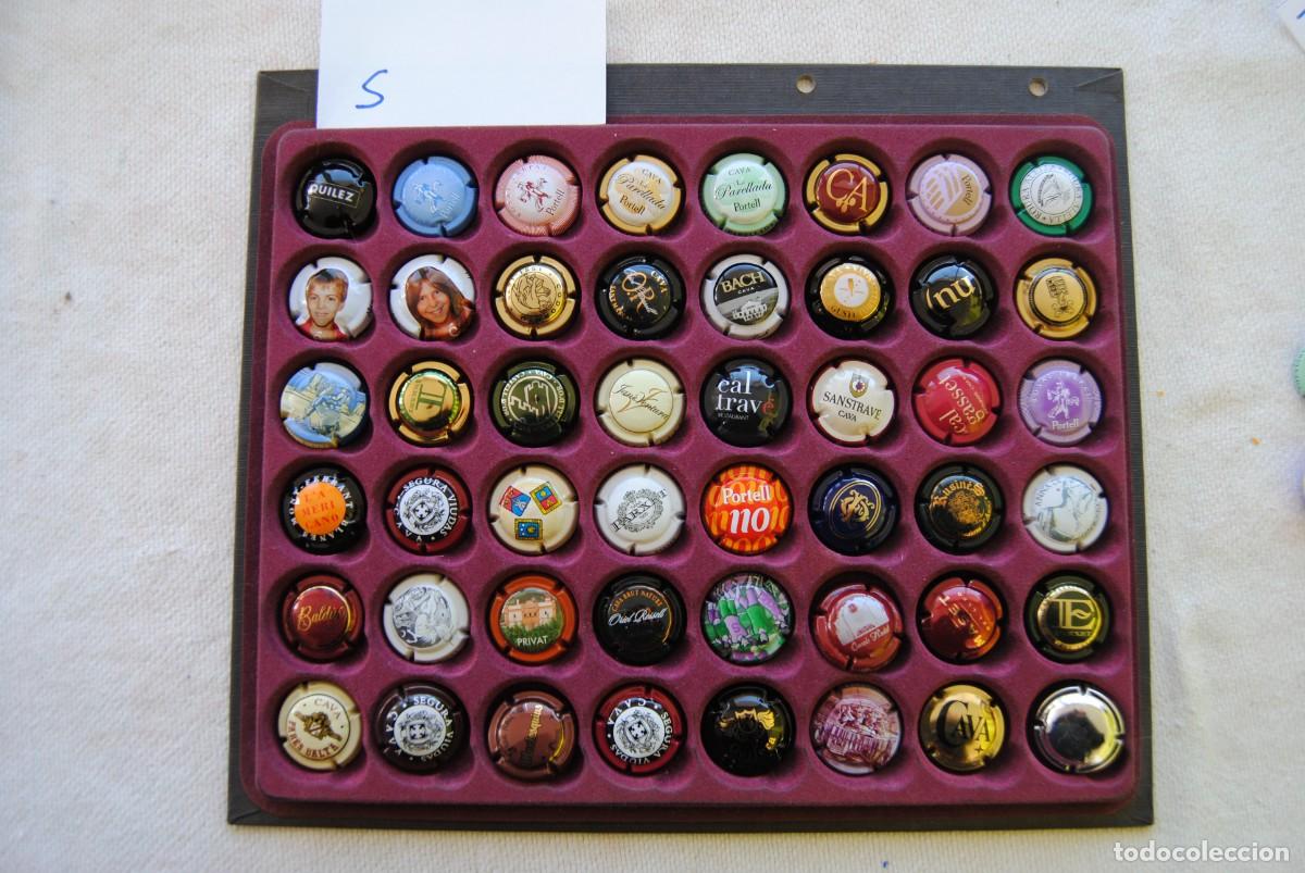 Coleccionismo de cava: Lote de 48 placas de cava.S. - Foto 1