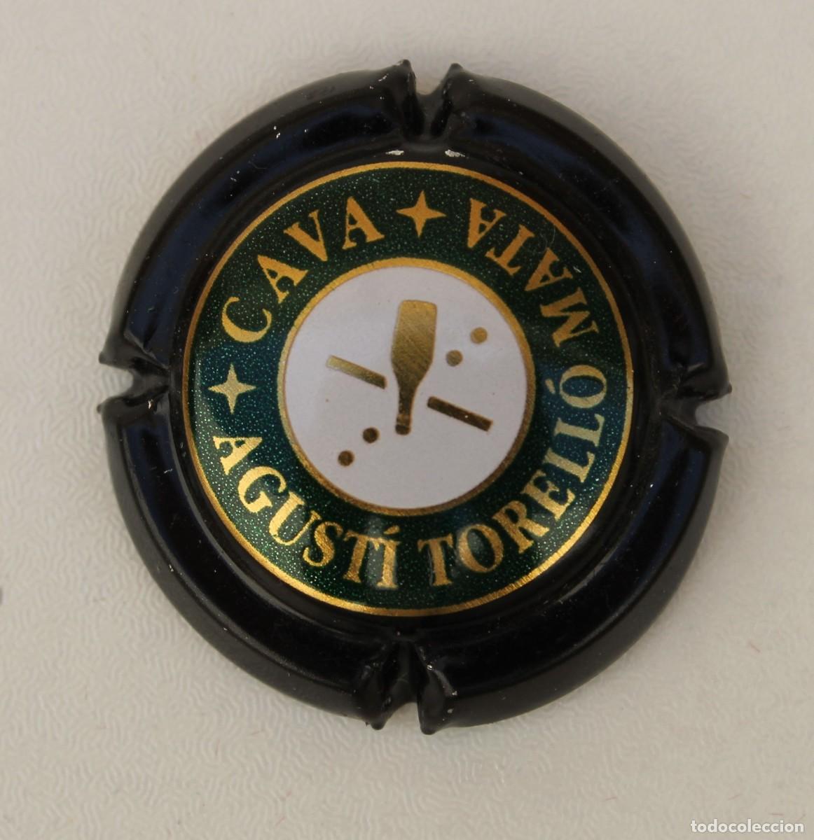Coleccionismo de cava: PLACA CHAPA DE CAVA - AGUSTI TORELLO MATA - Foto 1