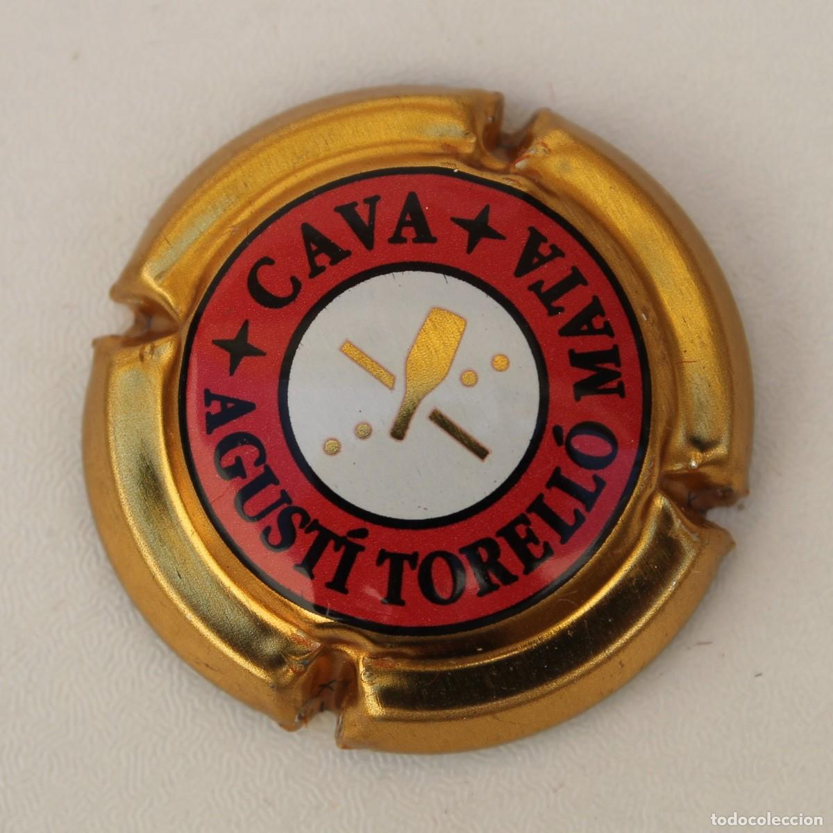 Coleccionismo de cava: PLACA CHAPA DE CAVA - AGUSTI TORELLO MATA - Foto 1